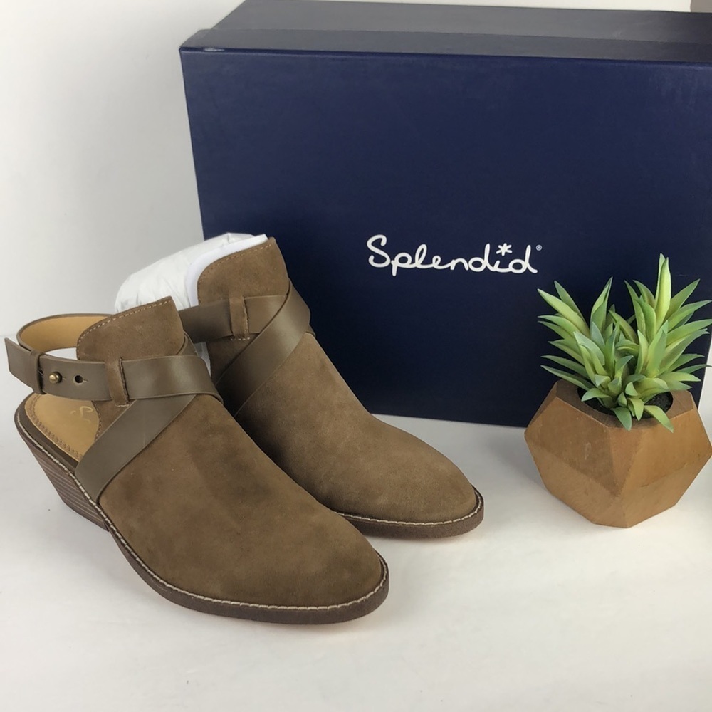 NEW Splendid Dasha Slingback Mules Ankle Boots 6 - Picture 2 of 13